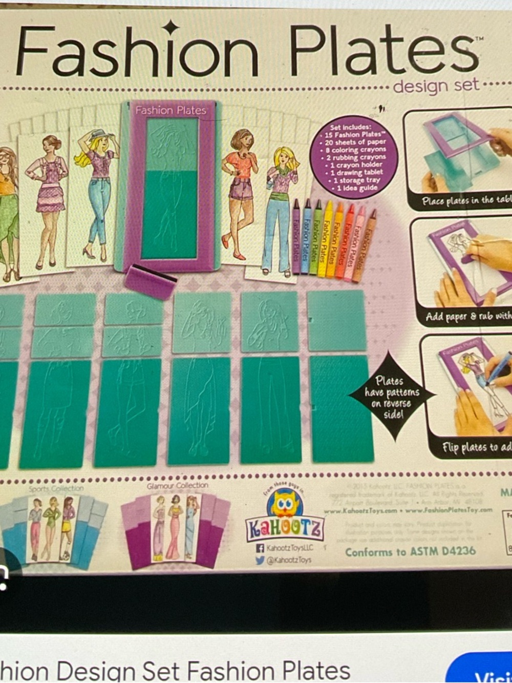 Fashion Creativity gift for kids, creative play,or screen-free fun. - Picture 4 of 4